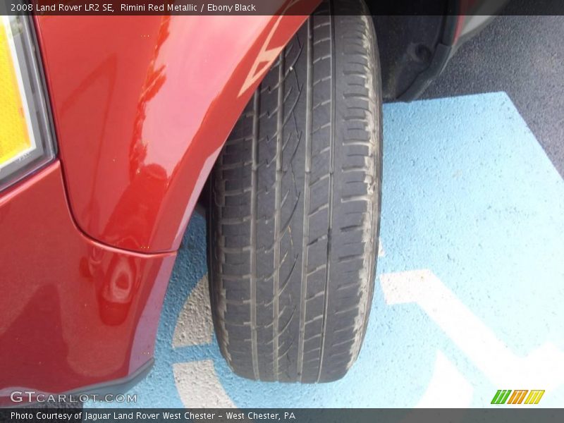Rimini Red Metallic / Ebony Black 2008 Land Rover LR2 SE