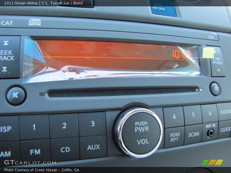 Tuscan Sun / Blond 2011 Nissan Altima 2.5 S