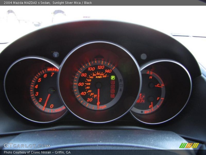  2004 MAZDA3 s Sedan s Sedan Gauges