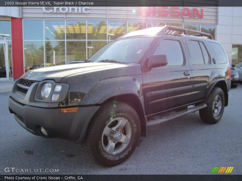 Super Black / Charcoal 2003 Nissan Xterra SE V6