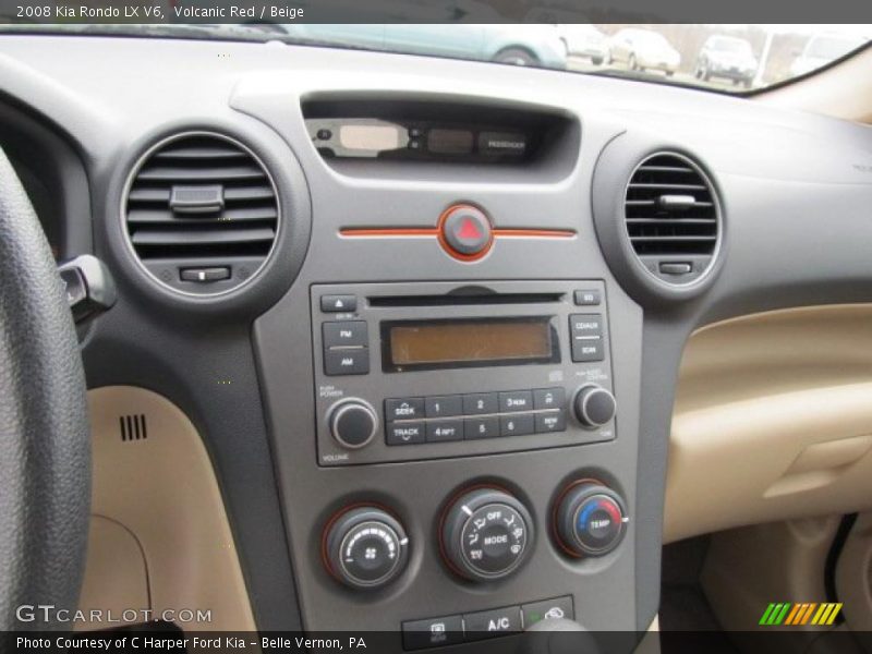 Controls of 2008 Rondo LX V6