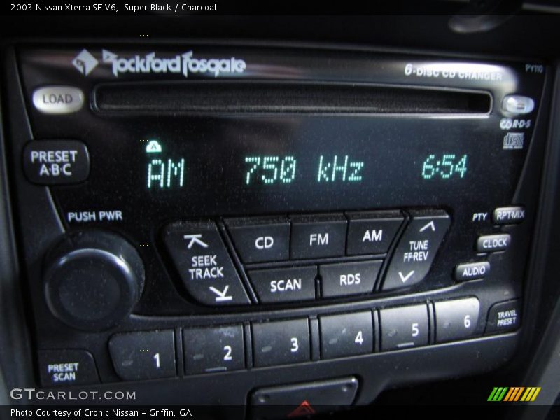 Super Black / Charcoal 2003 Nissan Xterra SE V6