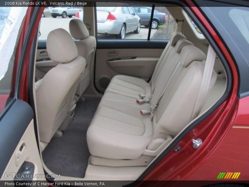  2008 Rondo LX V6 Beige Interior