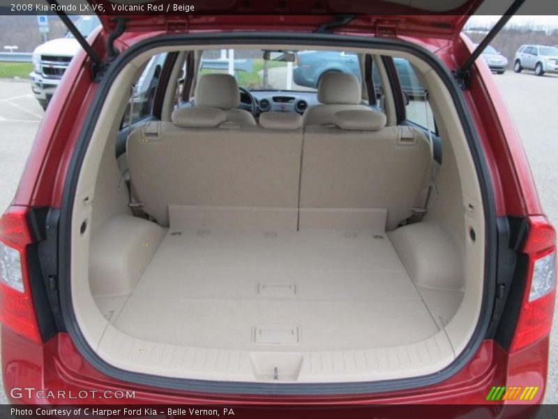  2008 Rondo LX V6 Trunk