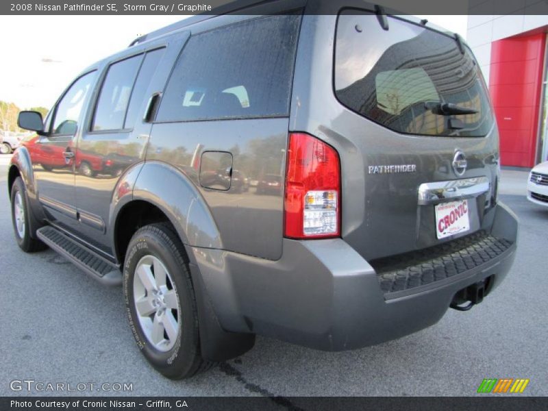 Storm Gray / Graphite 2008 Nissan Pathfinder SE