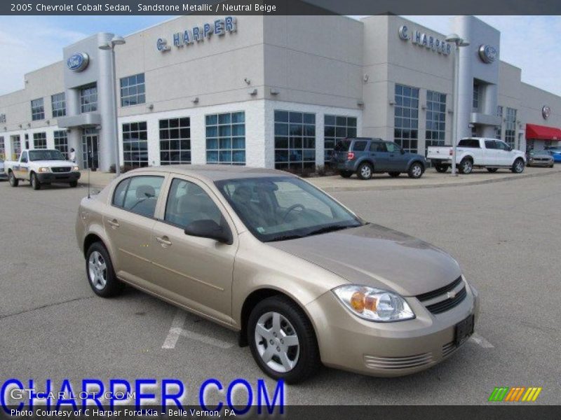 Sandstone Metallic / Neutral Beige 2005 Chevrolet Cobalt Sedan