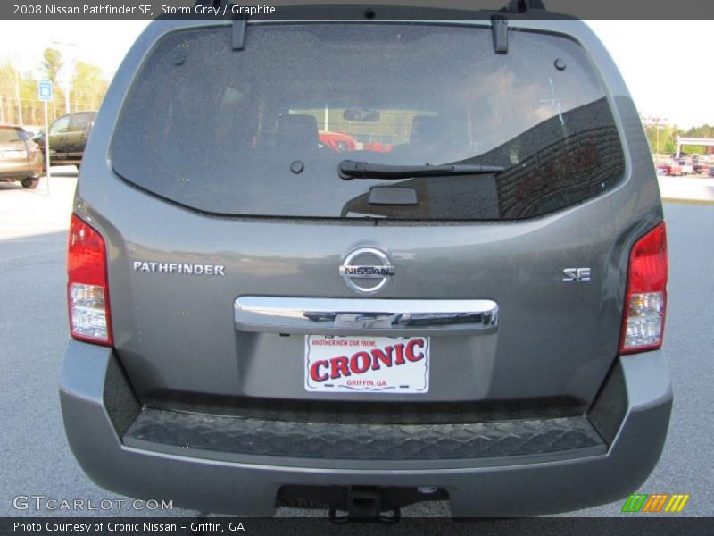Storm Gray / Graphite 2008 Nissan Pathfinder SE
