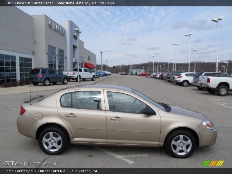 Sandstone Metallic / Neutral Beige 2005 Chevrolet Cobalt Sedan