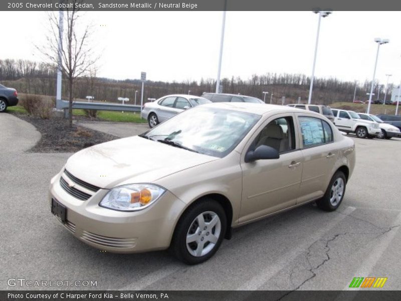 Sandstone Metallic / Neutral Beige 2005 Chevrolet Cobalt Sedan