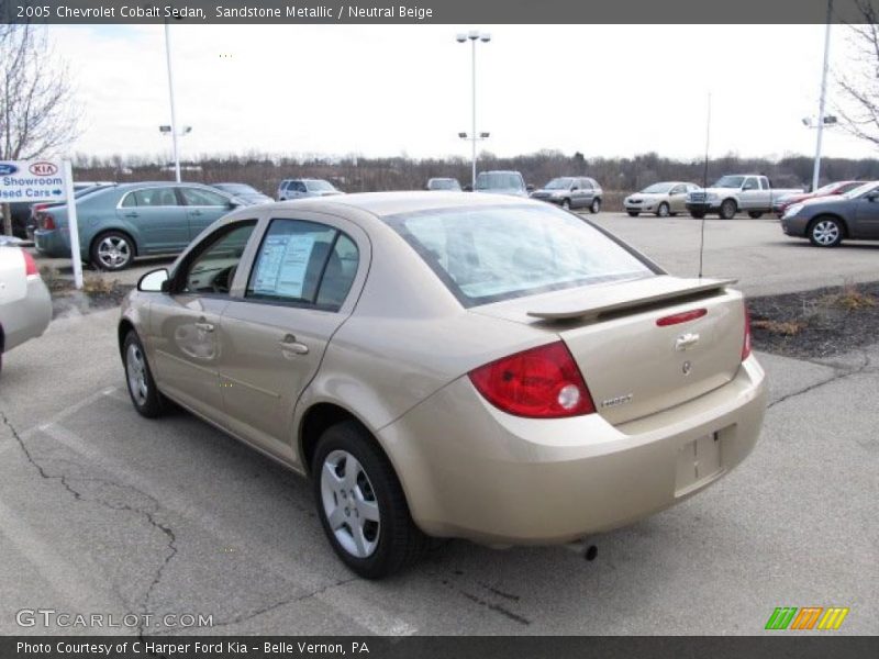 Sandstone Metallic / Neutral Beige 2005 Chevrolet Cobalt Sedan