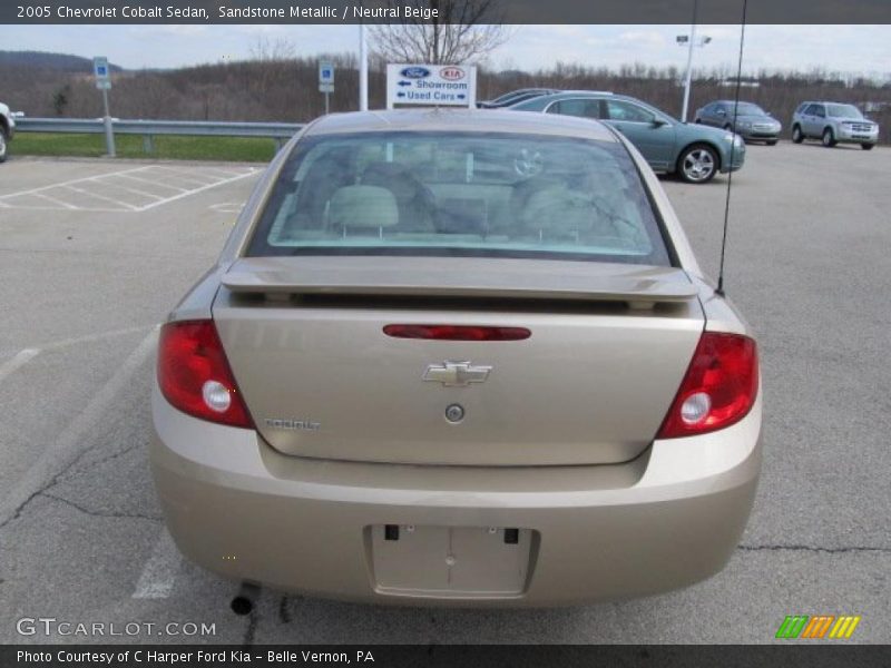 Sandstone Metallic / Neutral Beige 2005 Chevrolet Cobalt Sedan