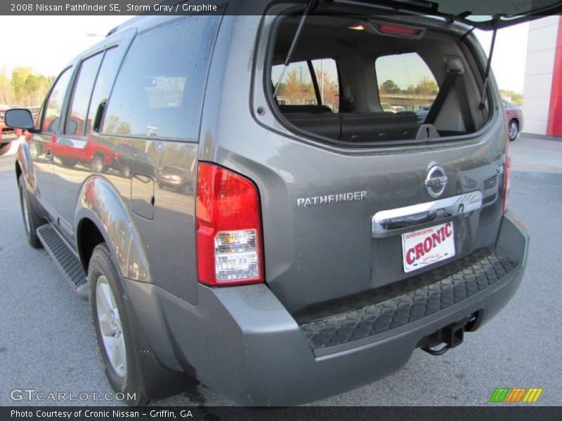 Storm Gray / Graphite 2008 Nissan Pathfinder SE