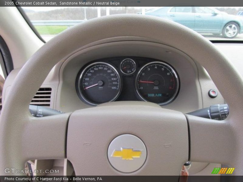 Sandstone Metallic / Neutral Beige 2005 Chevrolet Cobalt Sedan