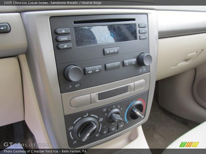 Sandstone Metallic / Neutral Beige 2005 Chevrolet Cobalt Sedan