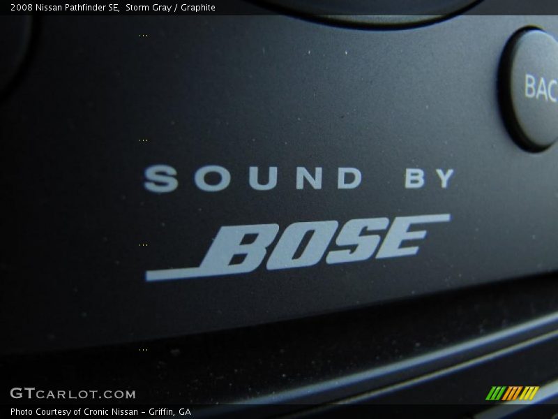 Storm Gray / Graphite 2008 Nissan Pathfinder SE