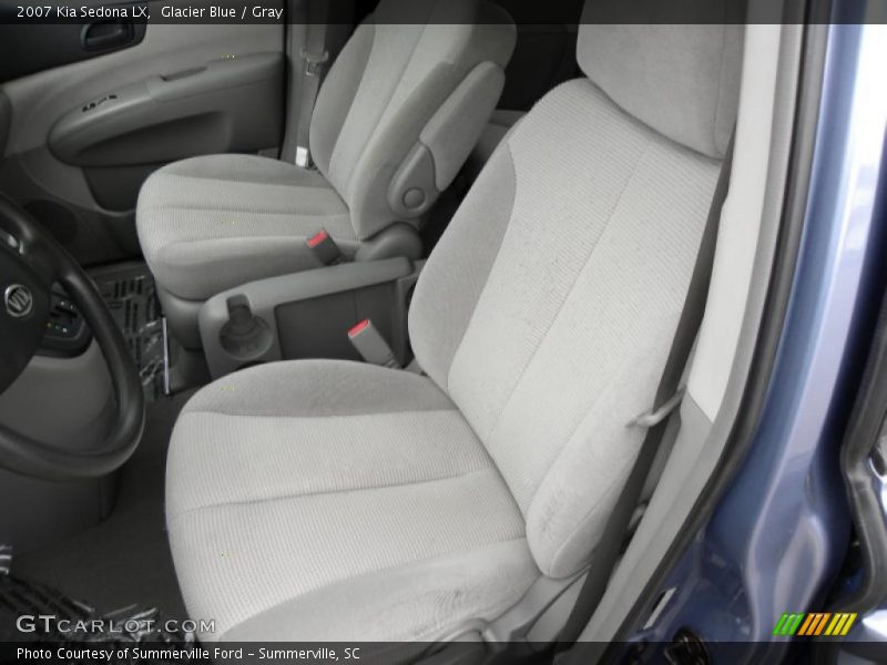  2007 Sedona LX Gray Interior