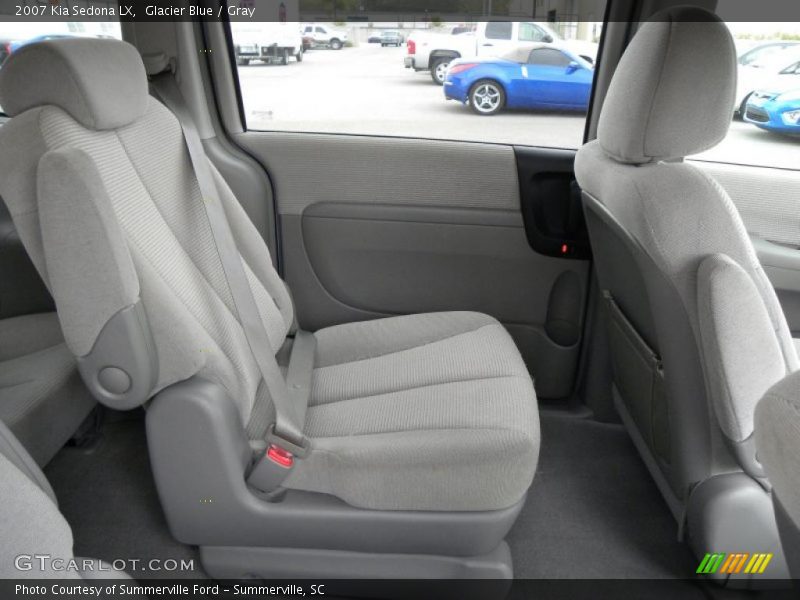  2007 Sedona LX Gray Interior