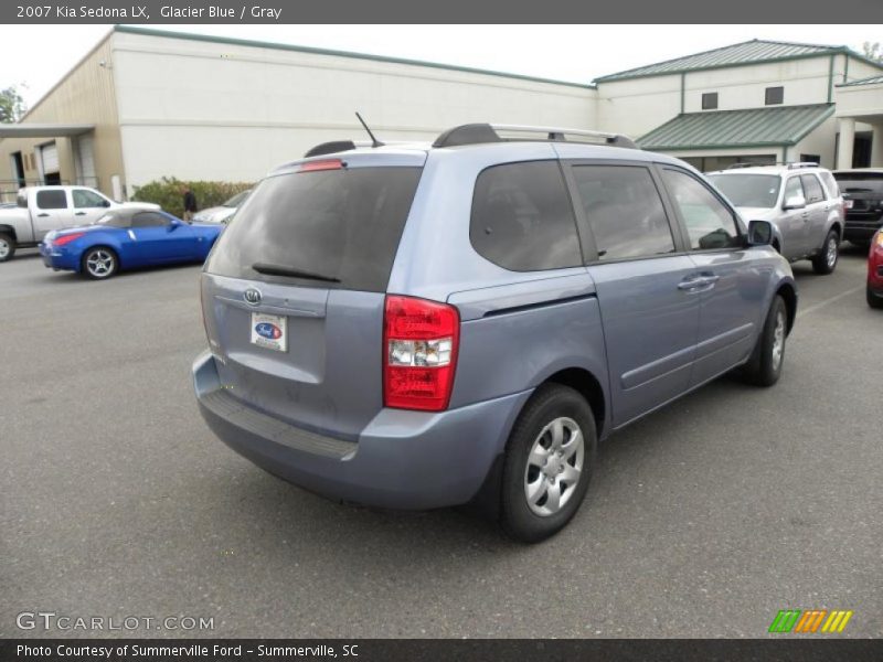 Glacier Blue / Gray 2007 Kia Sedona LX