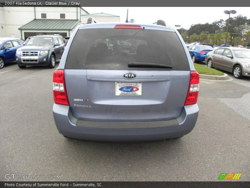 Glacier Blue / Gray 2007 Kia Sedona LX