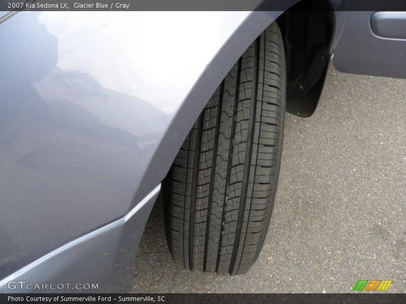 Glacier Blue / Gray 2007 Kia Sedona LX