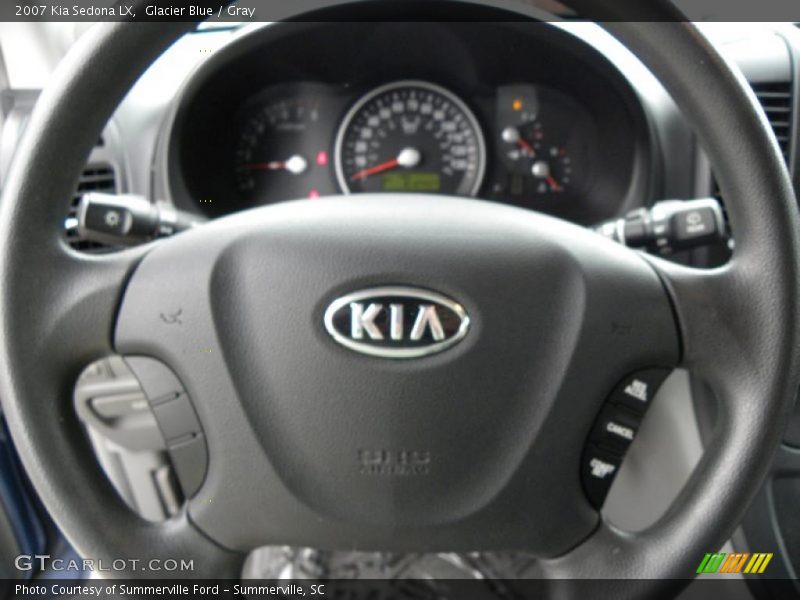 Glacier Blue / Gray 2007 Kia Sedona LX