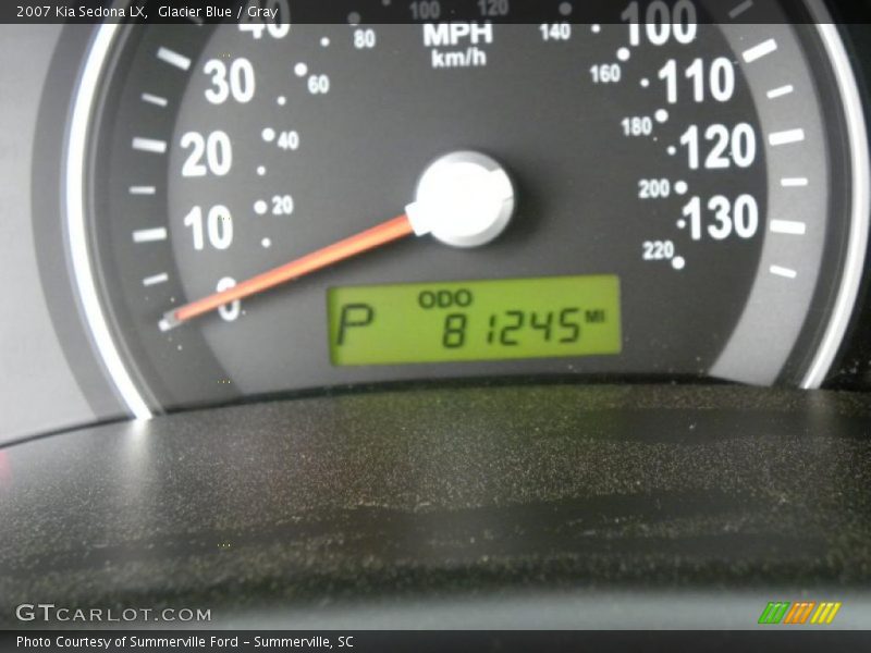 Glacier Blue / Gray 2007 Kia Sedona LX