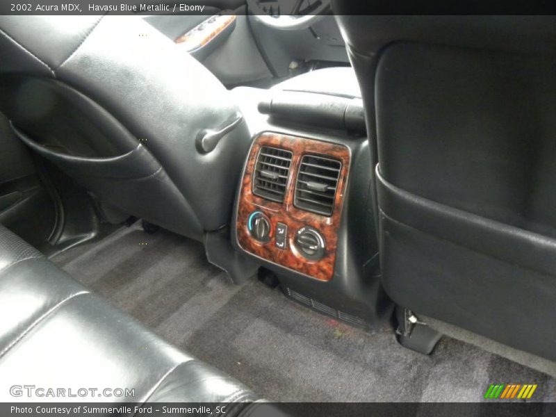 Havasu Blue Metallic / Ebony 2002 Acura MDX