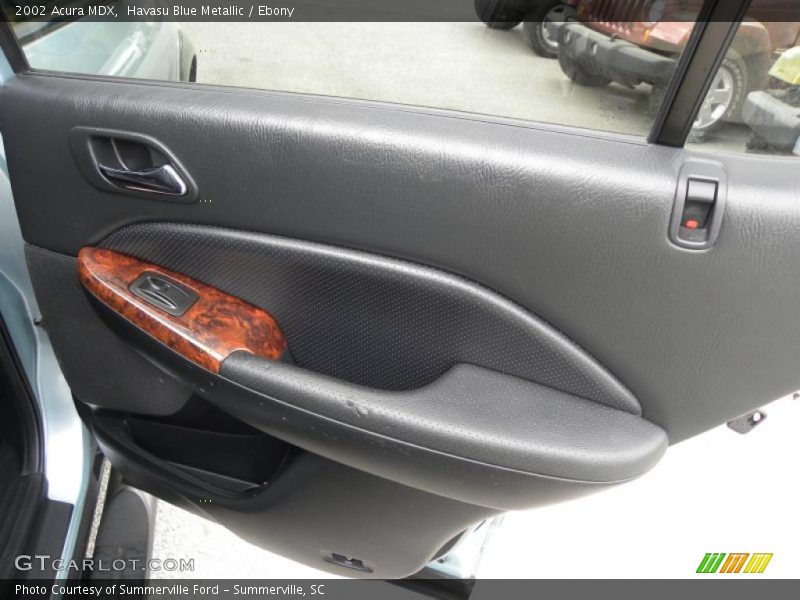 Havasu Blue Metallic / Ebony 2002 Acura MDX