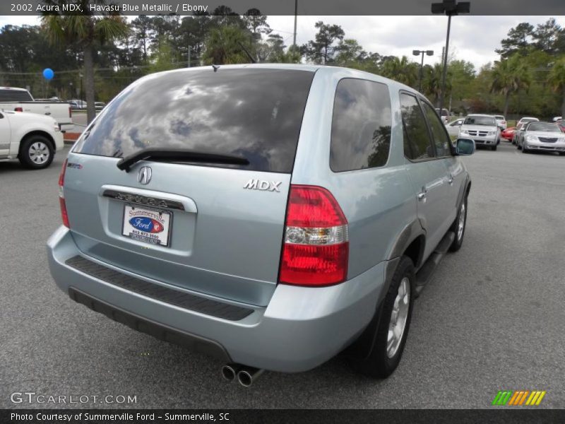 Havasu Blue Metallic / Ebony 2002 Acura MDX