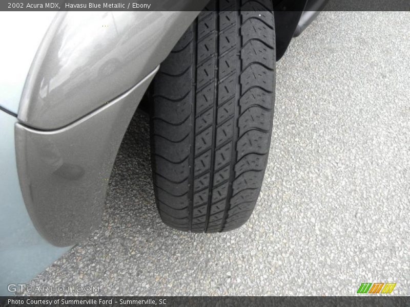 Havasu Blue Metallic / Ebony 2002 Acura MDX