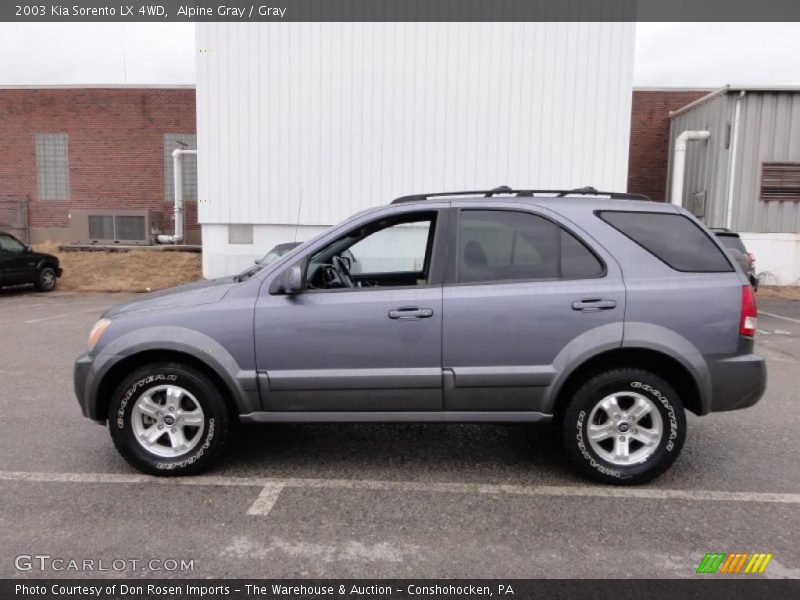 2003 Sorento LX 4WD Alpine Gray