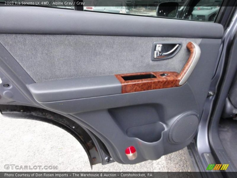 Door Panel of 2003 Sorento LX 4WD