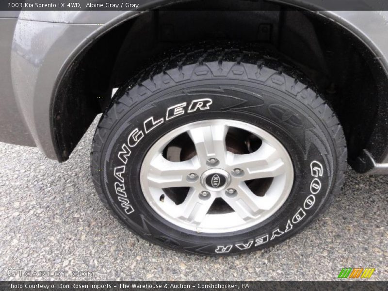  2003 Sorento LX 4WD Wheel