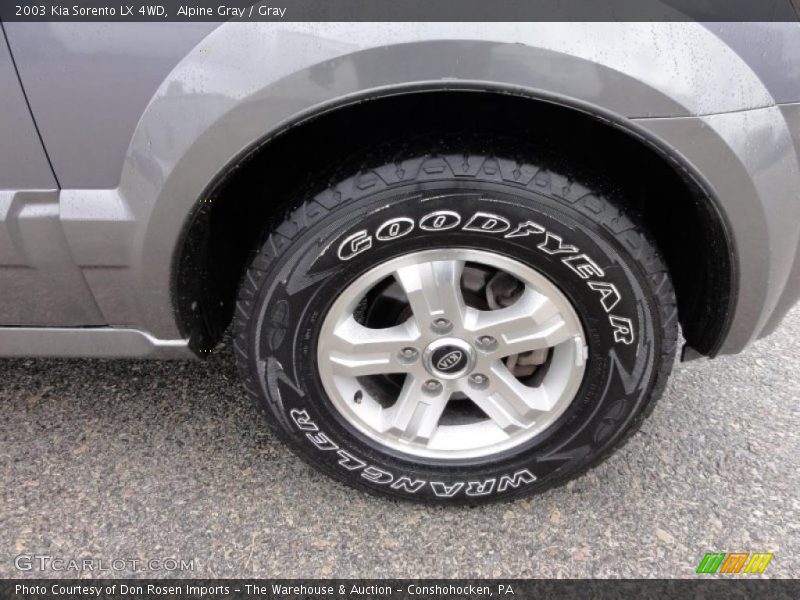  2003 Sorento LX 4WD Wheel