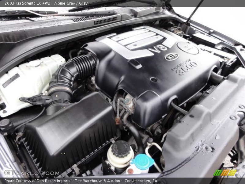  2003 Sorento LX 4WD Engine - 3.5 Liter DOHC 24 Valve V6