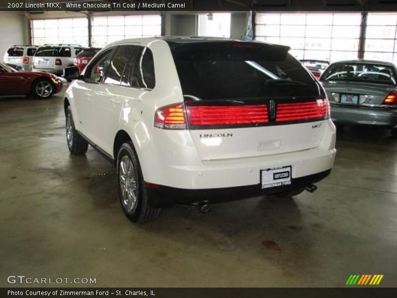 White Chocolate Tri Coat / Medium Camel 2007 Lincoln MKX