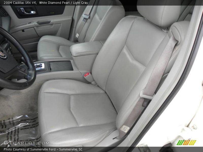 White Diamond Pearl / Light Gray 2004 Cadillac SRX V6