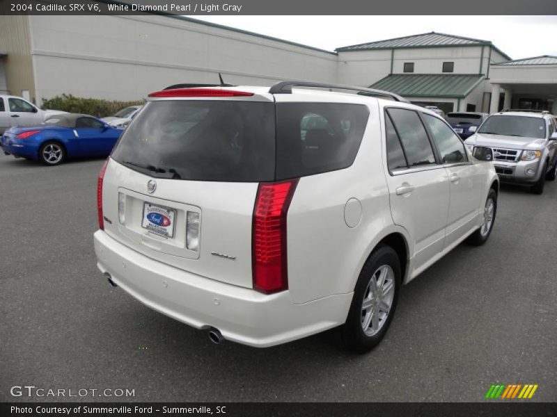 White Diamond Pearl / Light Gray 2004 Cadillac SRX V6