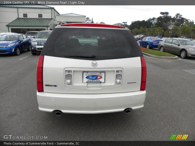 White Diamond Pearl / Light Gray 2004 Cadillac SRX V6