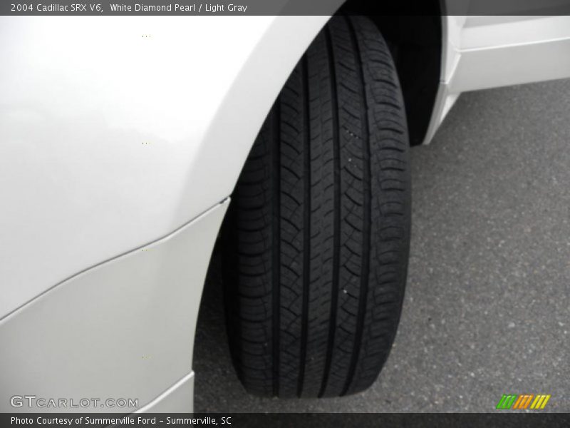 White Diamond Pearl / Light Gray 2004 Cadillac SRX V6
