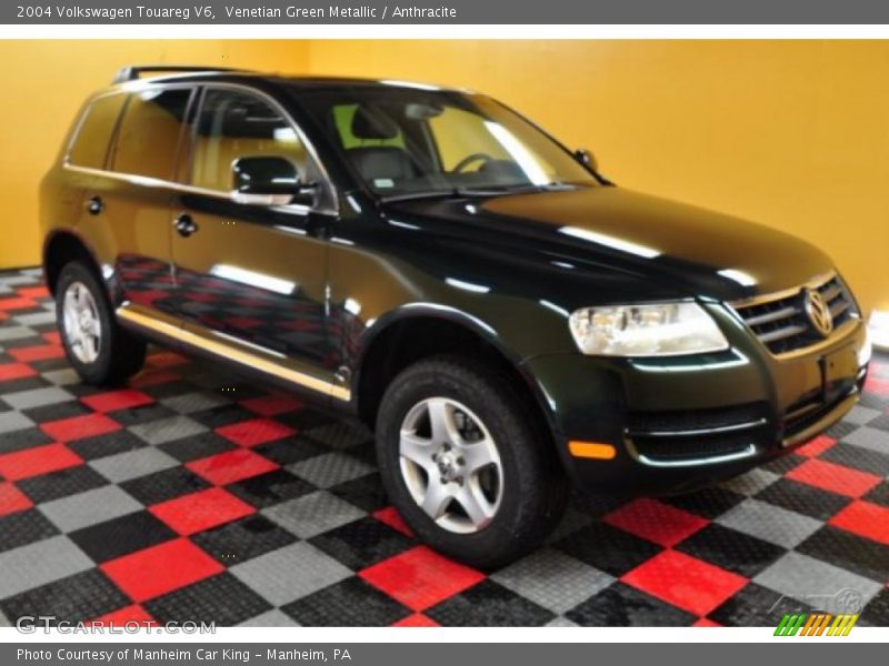 Venetian Green Metallic / Anthracite 2004 Volkswagen Touareg V6