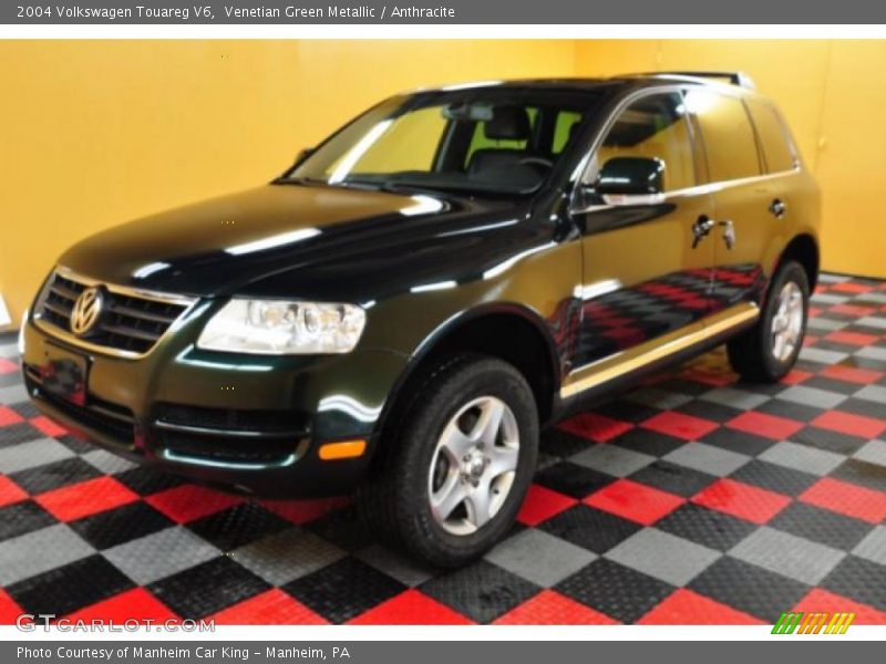 Venetian Green Metallic / Anthracite 2004 Volkswagen Touareg V6