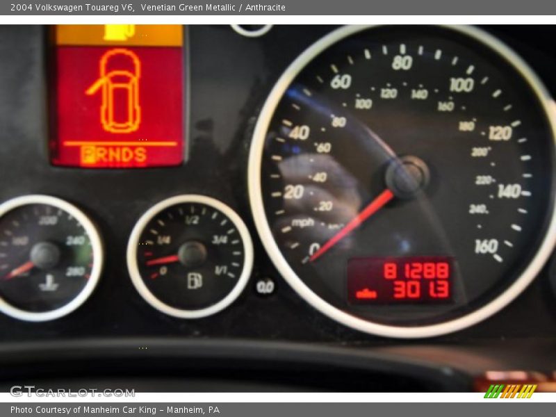 Venetian Green Metallic / Anthracite 2004 Volkswagen Touareg V6