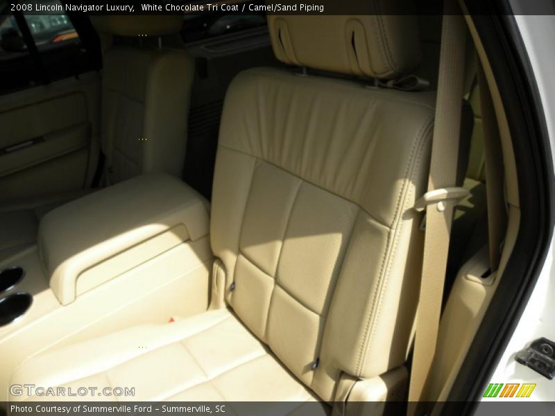 White Chocolate Tri Coat / Camel/Sand Piping 2008 Lincoln Navigator Luxury