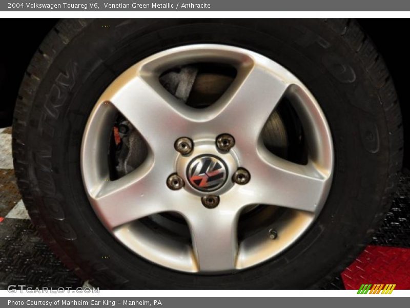Venetian Green Metallic / Anthracite 2004 Volkswagen Touareg V6