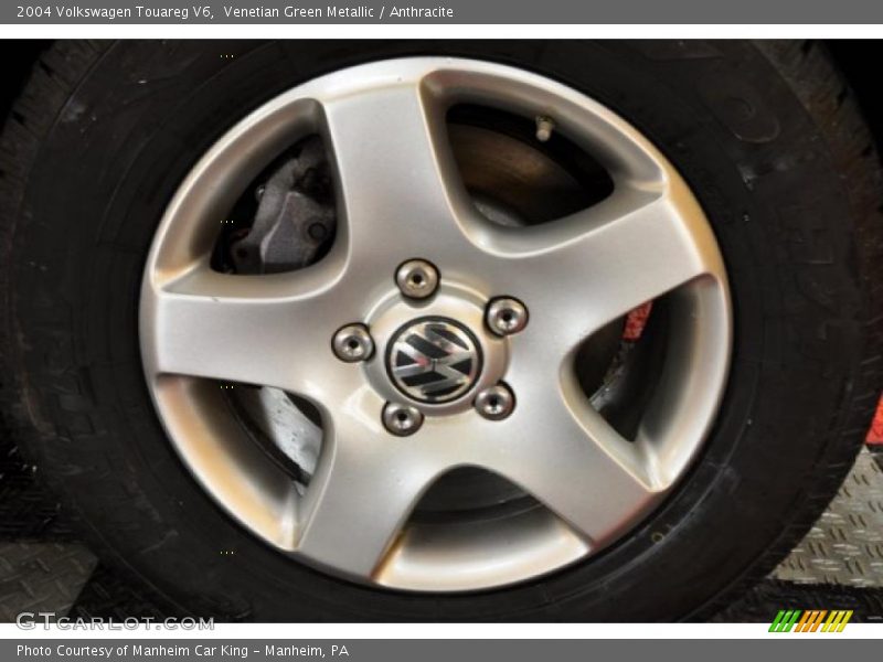 Venetian Green Metallic / Anthracite 2004 Volkswagen Touareg V6