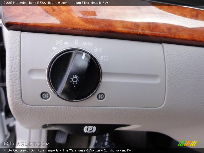 Controls of 2006 E 500 4Matic Wagon