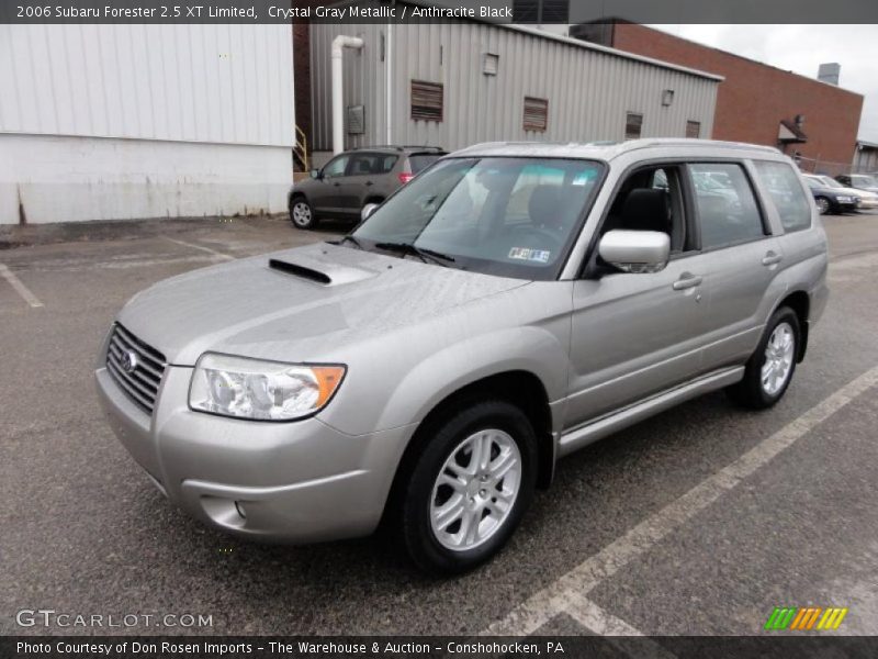 Crystal Gray Metallic / Anthracite Black 2006 Subaru Forester 2.5 XT Limited
