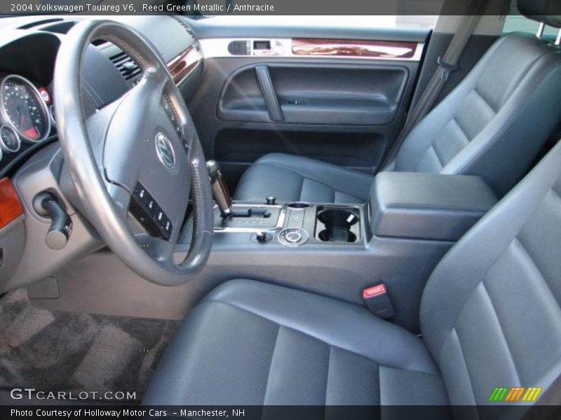Reed Green Metallic / Anthracite 2004 Volkswagen Touareg V6