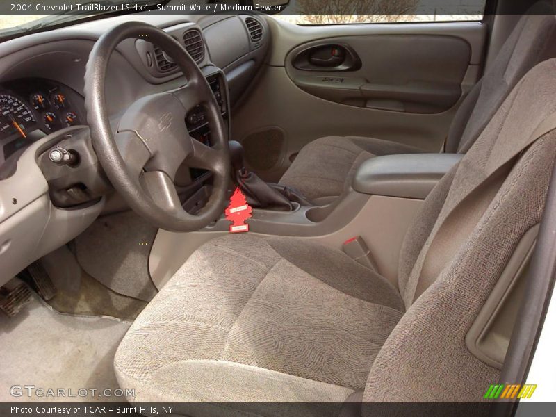 Summit White / Medium Pewter 2004 Chevrolet TrailBlazer LS 4x4